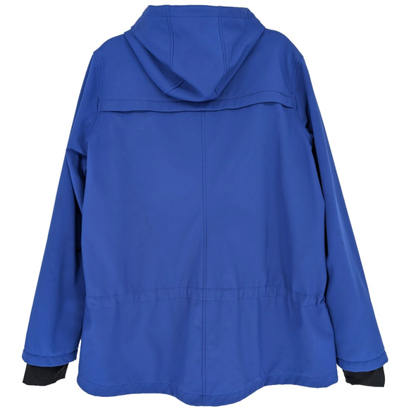 Calvin Klein Performance Blue Hooded Pullover Windbreaker Jacket Womens XL Sport - Picture 2 of 9